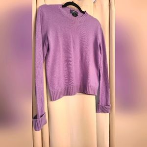 Ralph Lauren - Cashmere -  Lavender Color Sweater - Size L